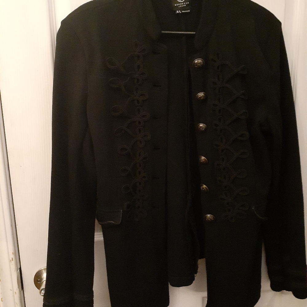 Button up blazer jacket